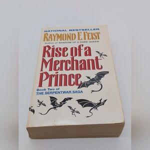 Raymond E. Feist "Rise of a Merchant Prince" Paperback - White/Cream Cover